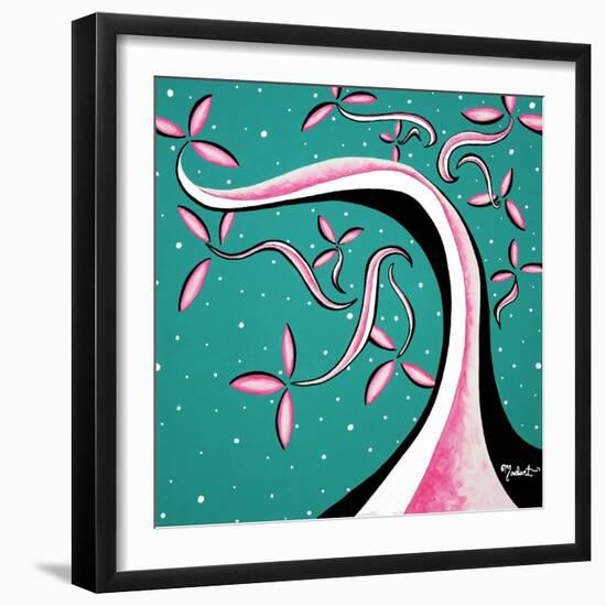 Pretty In Pink-Megan Aroon Duncanson-Framed Art Print