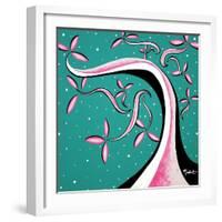 Pretty In Pink-Megan Aroon Duncanson-Framed Art Print