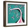 Pretty In Pink-Megan Aroon Duncanson-Framed Art Print