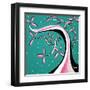 Pretty In Pink-Megan Aroon Duncanson-Framed Art Print