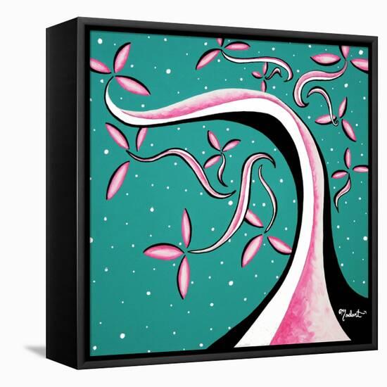 Pretty In Pink-Megan Aroon Duncanson-Framed Stretched Canvas