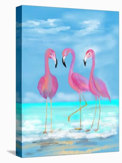 Pretty In Pink-Julie DeRice-Stretched Canvas