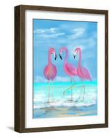 Pretty In Pink-Julie DeRice-Framed Art Print