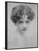 Pretty Little Girl-null-Framed Photographic Print