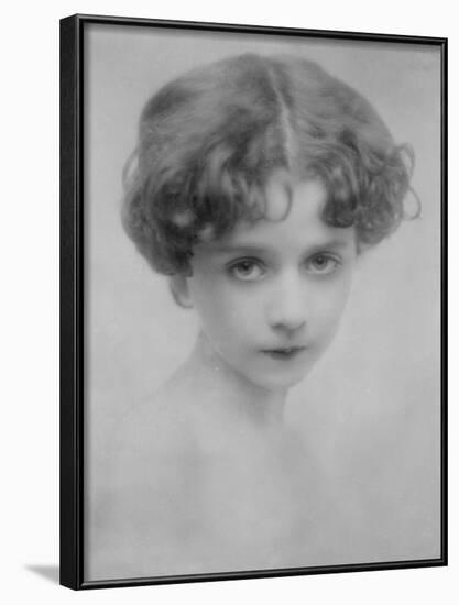 Pretty Little Girl-null-Framed Photographic Print