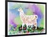 Pretty Llama-sylvia pimental-Framed Art Print