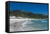 Pretty Norman Beach in Wilsons Promontory National Park, Victoria-Michael Runkel-Framed Stretched Canvas
