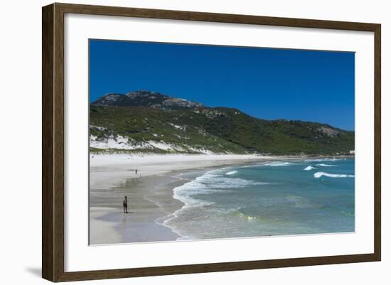 Pretty Norman Beach in Wilsons Promontory National Park, Victoria-Michael Runkel-Framed Photographic Print