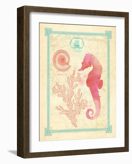 Pretty Ocean 2-Z Studio-Framed Art Print