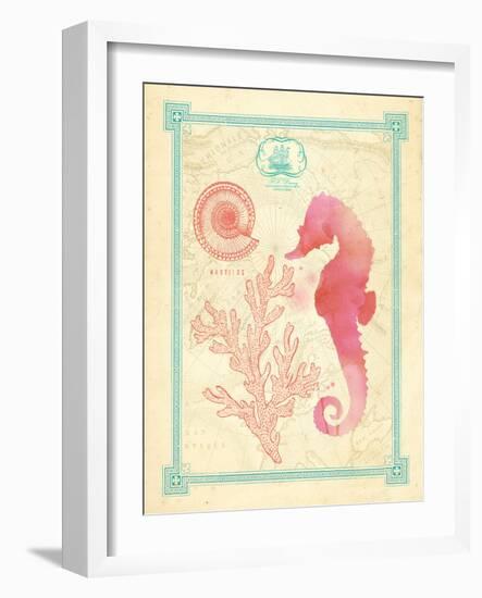 Pretty Ocean 2-Z Studio-Framed Art Print