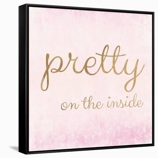 Pretty on the Inside Pink-Miyo Amori-Framed Stretched Canvas