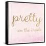 Pretty on the Inside Pink-Miyo Amori-Framed Stretched Canvas