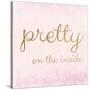 Pretty on the Inside Pink-Miyo Amori-Stretched Canvas