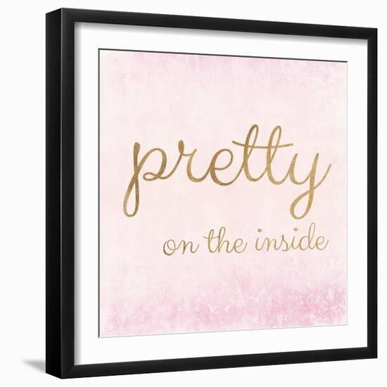 Pretty on the Inside Pink-Miyo Amori-Framed Art Print