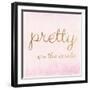 Pretty on the Inside Pink-Miyo Amori-Framed Art Print