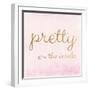 Pretty on the Inside Pink-Miyo Amori-Framed Art Print