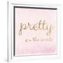 Pretty on the Inside Pink-Miyo Amori-Framed Art Print