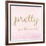 Pretty on the Inside Pink-Miyo Amori-Framed Art Print