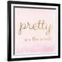 Pretty on the Inside Pink-Miyo Amori-Framed Art Print