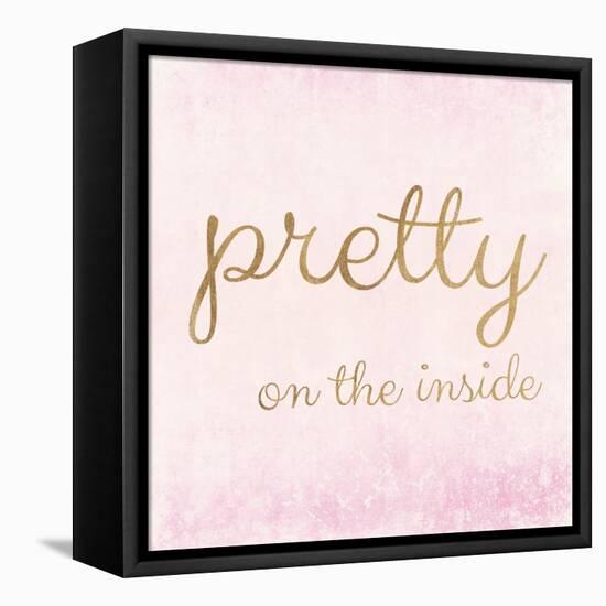 Pretty on the Inside Pink-Miyo Amori-Framed Stretched Canvas