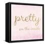 Pretty on the Inside Pink-Miyo Amori-Framed Stretched Canvas