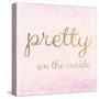 Pretty on the Inside Pink-Miyo Amori-Stretched Canvas