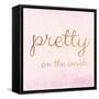 Pretty on the Inside Pink-Miyo Amori-Framed Stretched Canvas