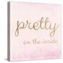 Pretty on the Inside Pink-Miyo Amori-Stretched Canvas