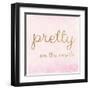 Pretty on the Inside Pink-Miyo Amori-Framed Art Print