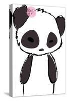 Pretty Panda-null-Stretched Canvas