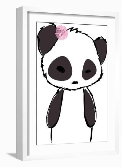 Pretty Panda-null-Framed Giclee Print