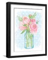 Pretty Peonies-Sara Zieve Miller-Framed Art Print