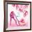 Pretty Petal Shoe-Colleen Sarah-Framed Art Print