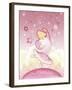 Pretty Pink Ballet Bear-April Hartmann-Framed Giclee Print