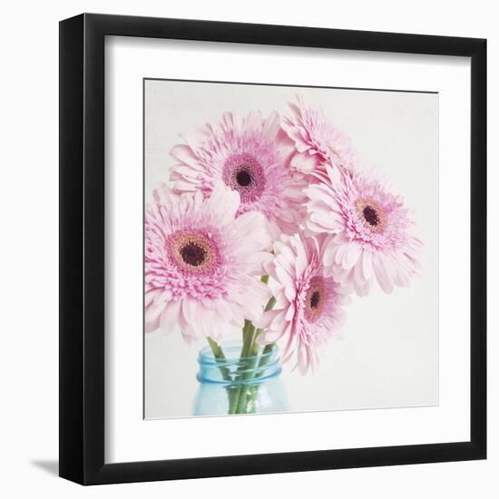 Pretty Pink Daisies-Susannah Tucker-Framed Art Print