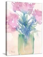 Pretty Pink Flowers II-Samuel Dixon-Stretched Canvas