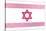 Pretty Pink Shield of David-null-Stretched Canvas