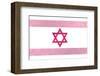 Pretty Pink Shield of David-null-Framed Art Print