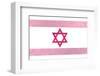 Pretty Pink Shield of David-null-Framed Art Print