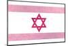 Pretty Pink Shield of David-null-Mounted Art Print