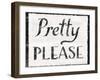 Pretty Please v1-Sue Schlabach-Framed Art Print