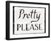 Pretty Please v1-Sue Schlabach-Framed Art Print