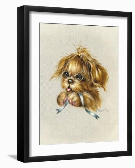 Pretty Please-Peggy Harris-Framed Giclee Print