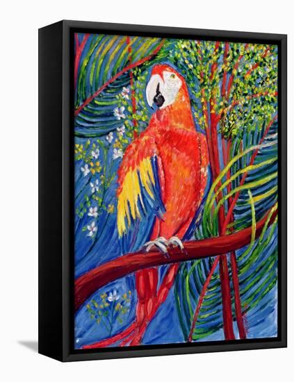 Pretty Polly-Patricia Eyre-Framed Stretched Canvas