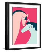 Pretty Ponies-null-Framed Giclee Print