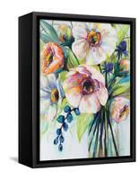 Pretty Poppies-Jeanette Vertentes-Framed Stretched Canvas