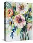 Pretty Poppies-Jeanette Vertentes-Stretched Canvas