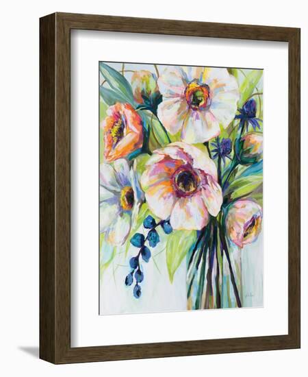 Pretty Poppies-Jeanette Vertentes-Framed Art Print