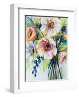 Pretty Poppies-Jeanette Vertentes-Framed Art Print