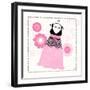 Pretty Posh-Bella Dos Santos-Framed Art Print